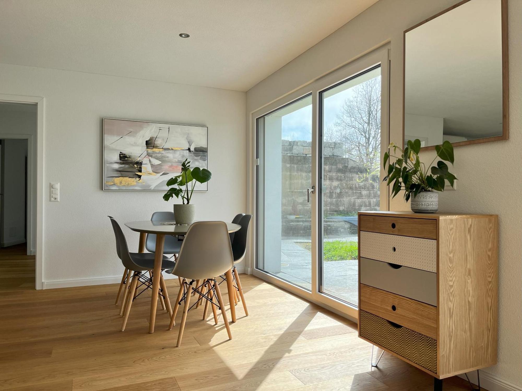 Gartenwohnung Im Modernen Stil Unterkulm Eksteriør billede