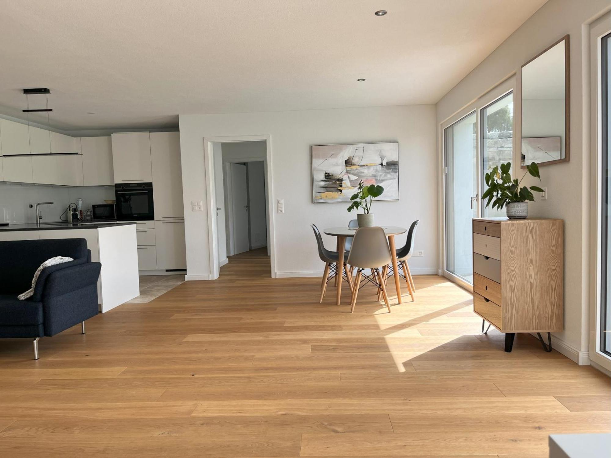 Gartenwohnung Im Modernen Stil Unterkulm Eksteriør billede